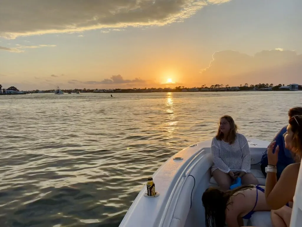 Sunset cruise Orange Beach AL