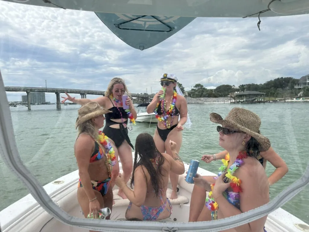 Bachelorette Party on a boat